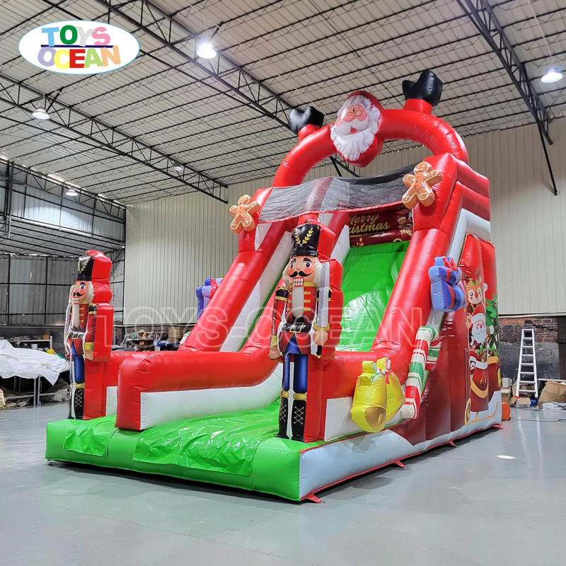 Water Slide Inflatable - Scivolo Gonfiabile Natalizio Personalizzato per Esterni,