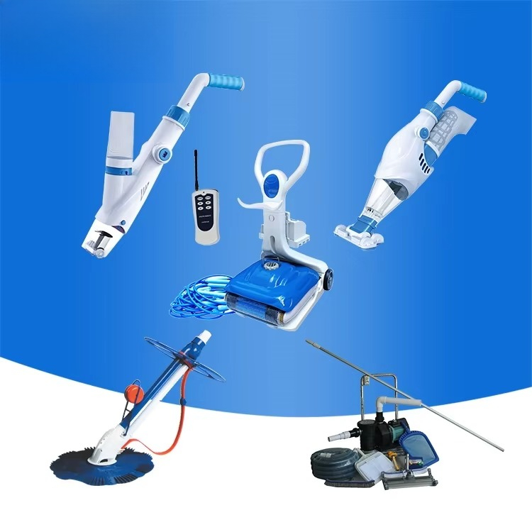Pool Vacuum Manual - Pulitore per Piscina, Kit di Pulizia