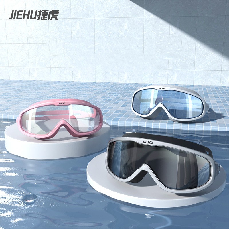 Swim Goggles Anti Fog Uv - Miopia per adulti occhiali da nuoto
