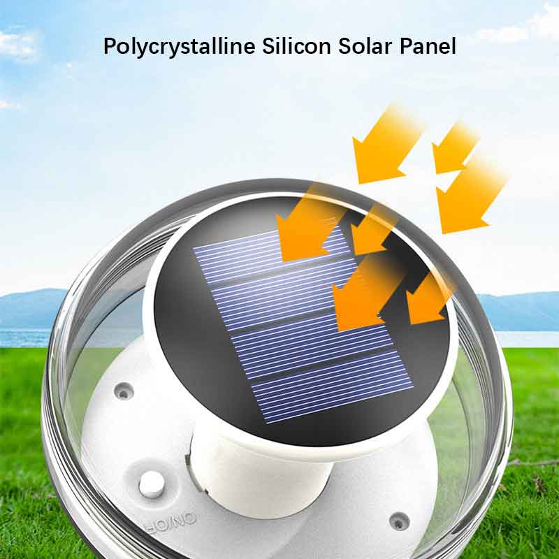 Pool Light Solar Rechargeable - Luce Solare Galleggiante per Piscina, Laghetto,