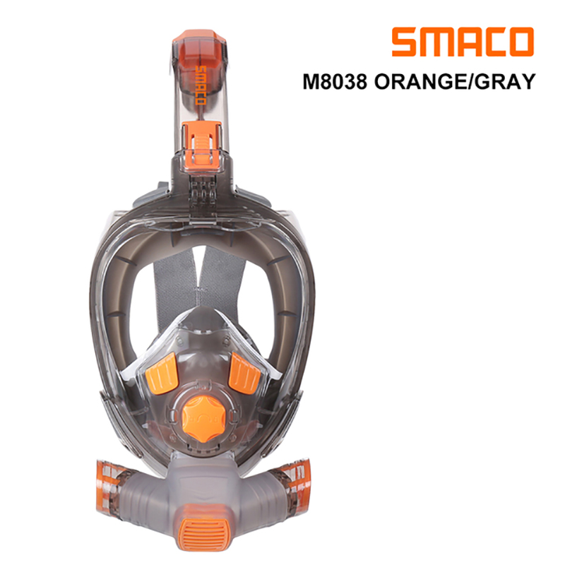 Snorkel Mask Full Face - SMACO Maschera subacquea integrale per adulti