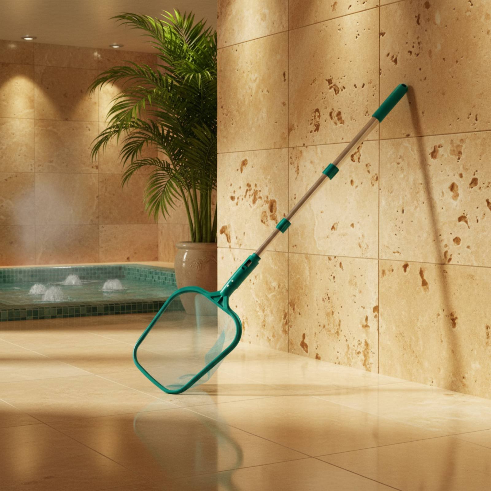 Pool Skimmer Net - Rete per foglie da piscina con