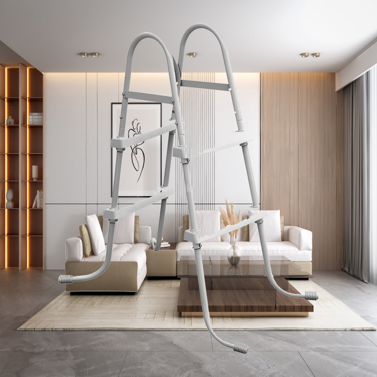 Pool Ladder Above Ground - Scala per Piscina a Forma di