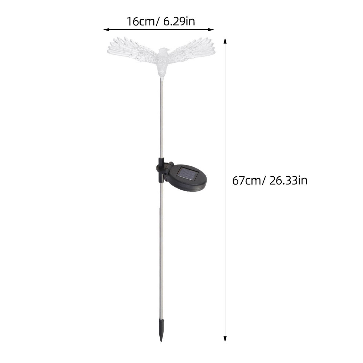 Lampada solare impermeabile a  - Pool Light Solar Rechargeable recensione e prezzo