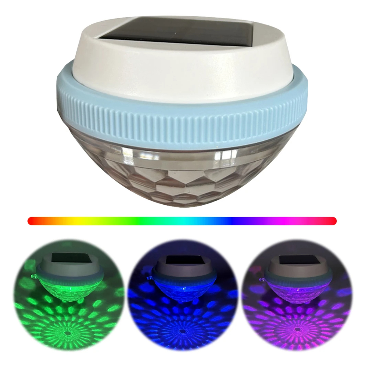 Solare galleggiante piscina lu - Pool Light Solar Rechargeable recensione e prezzo