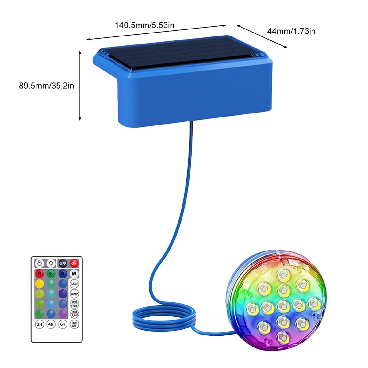Luce Solare Subacquea per Pisc - Pool Light Solar Rechargeable recensione e prezzo
