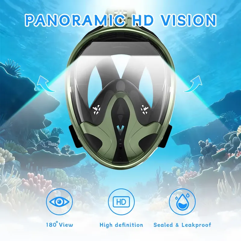 Maschera Subacquea Integrale p - Snorkel Mask Full Face recensione e prezzo