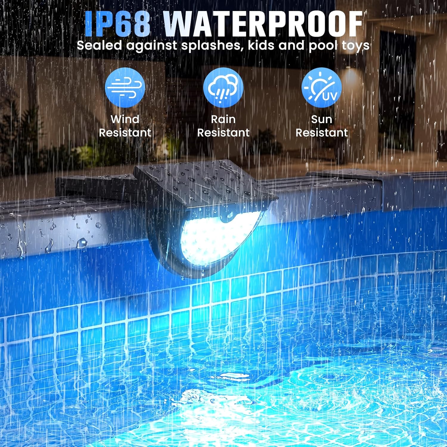 Luci solari per piscina multic - Pool Light Solar Rechargeable recensione e prezzo