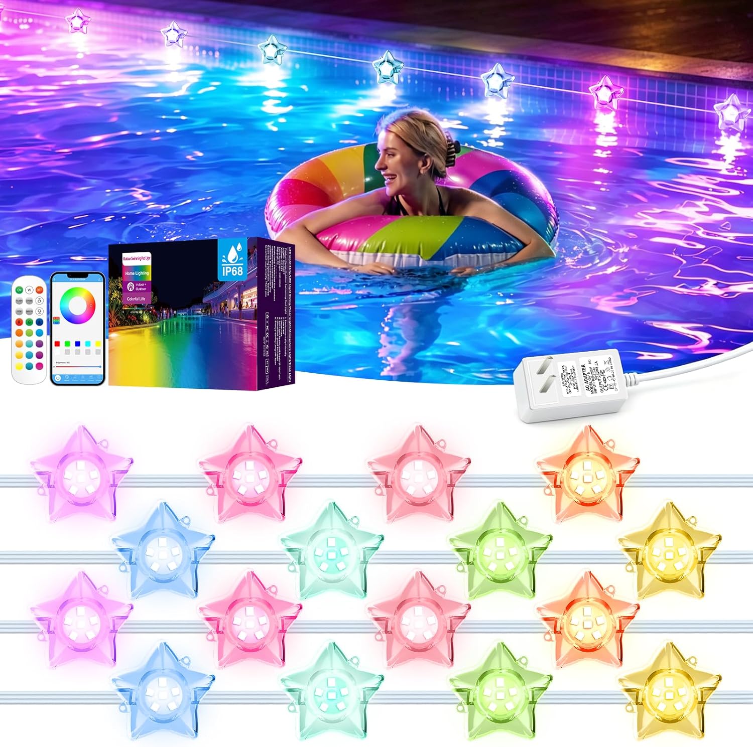 Luci solari per piscina multic - Pool Light Solar Rechargeable recensione e prezzo