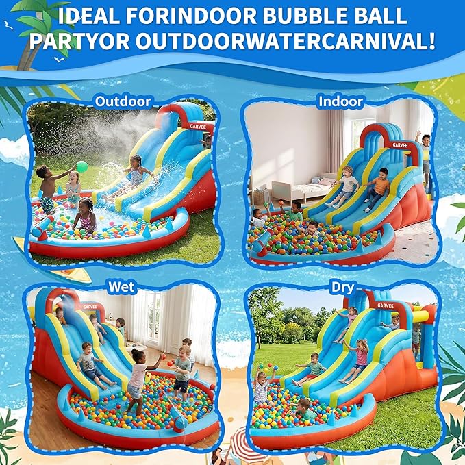 Parco acquatico gonfiabile 8-i - Water Slide Inflatable recensione e prezzo