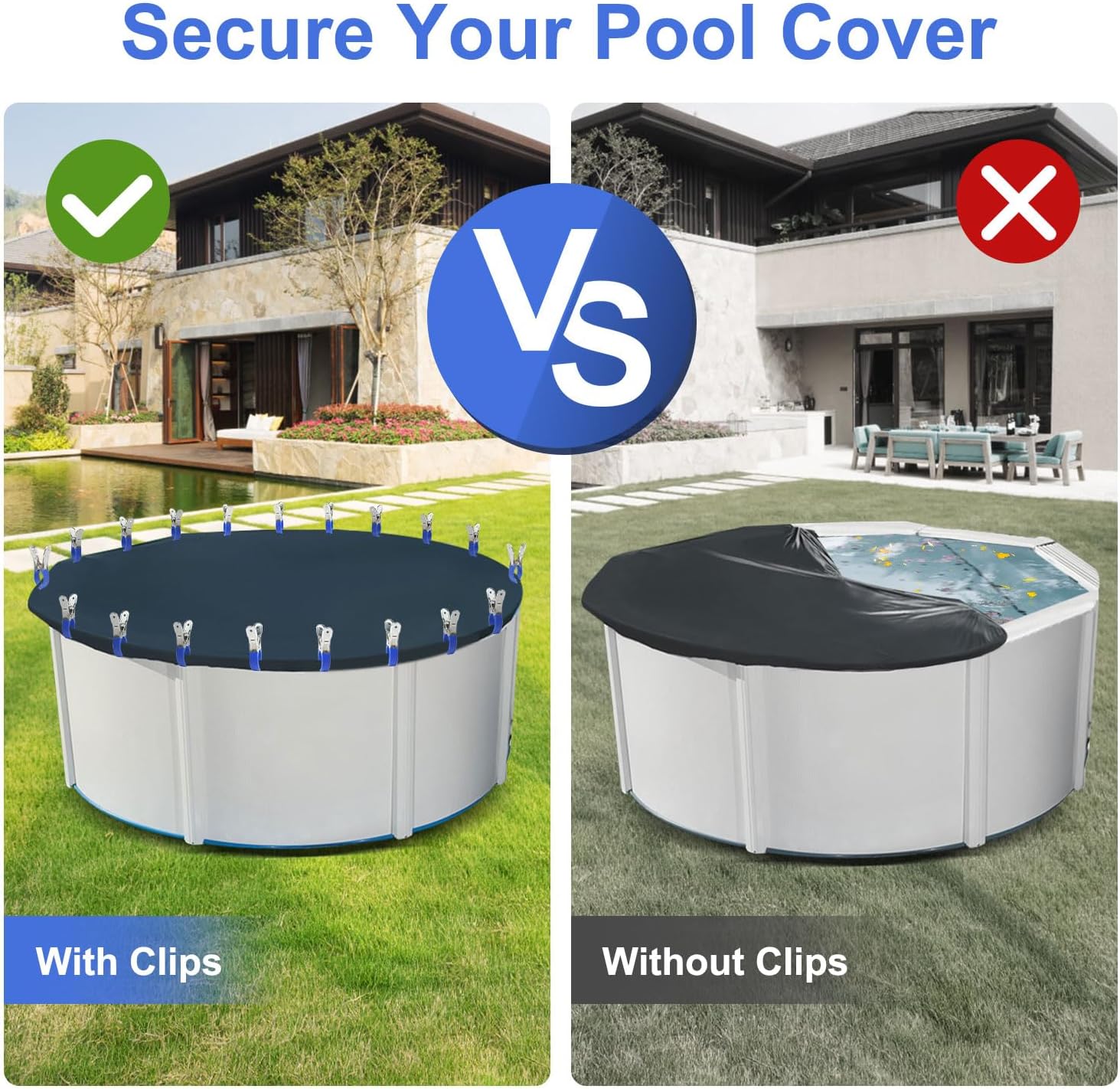 6 clip per copertura piscina i - Pool Ladder Above Ground recensione e prezzo