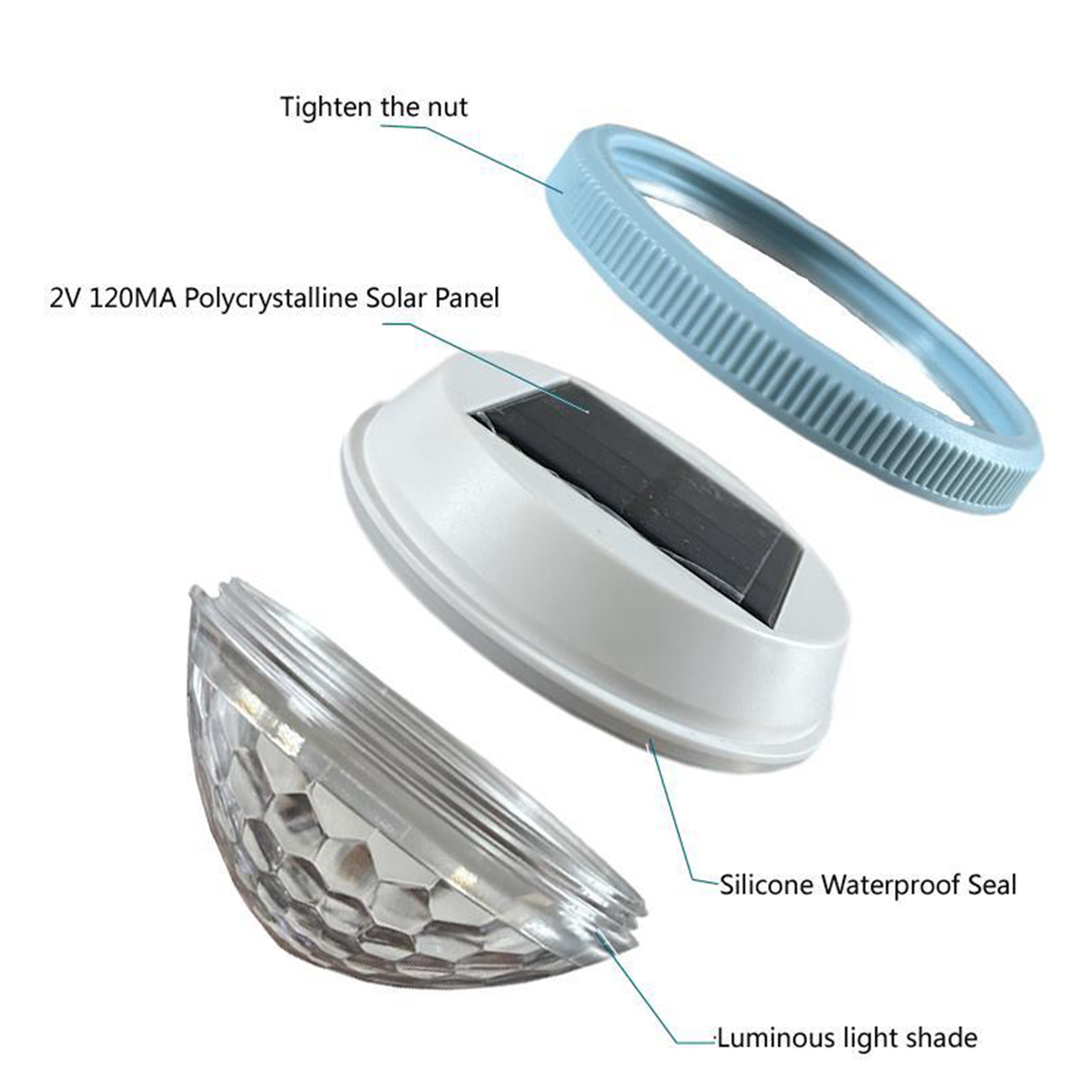 Solare galleggiante piscina lu - Pool Light Solar Rechargeable recensione e prezzo