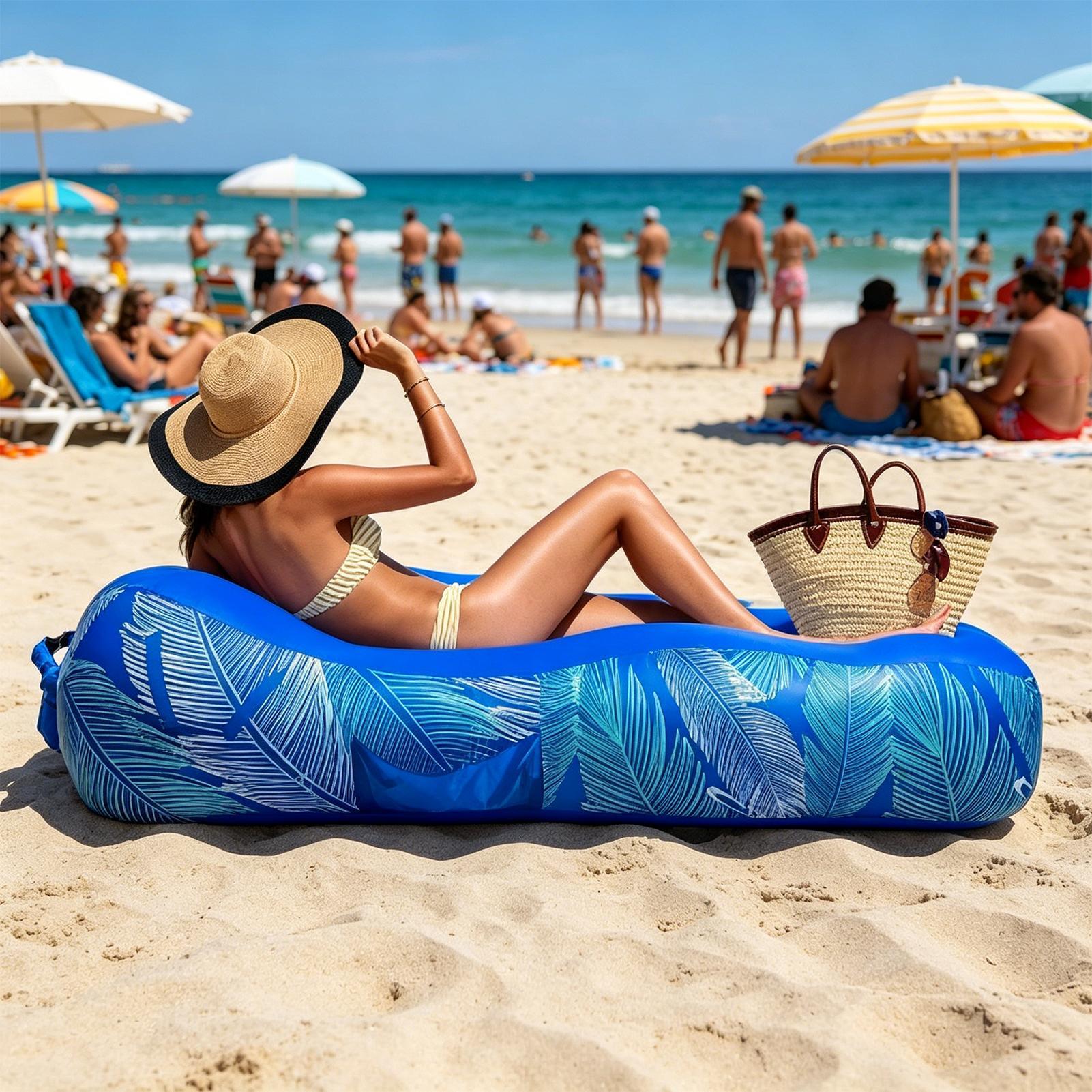 Lettino Gonfiabile con Parasol - Pool Lounger Inflatable recensione e prezzo