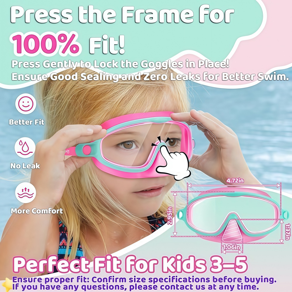 Occhialini da Nuoto per Bambin - Swim Goggles Anti Fog Uv recensione e prezzo