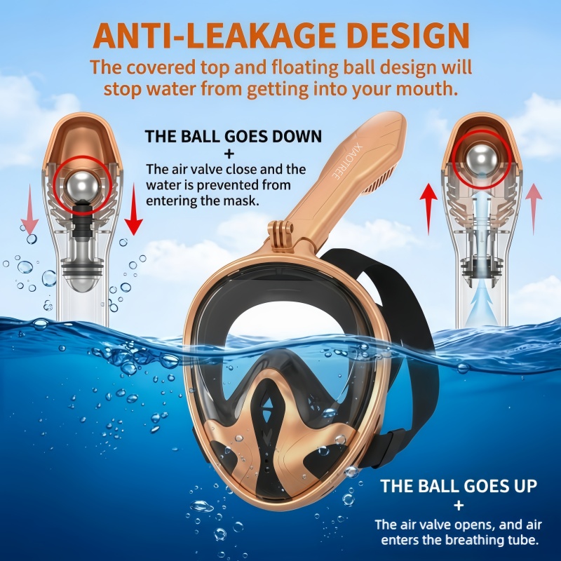 Maschera Subacquea Integrale X - Snorkel Mask Full Face recensione e prezzo