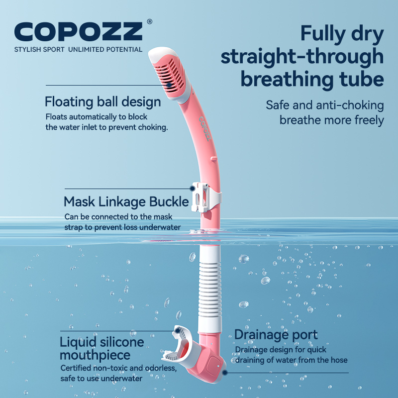COPOZZ Nuova Maschera Subacque - Snorkel Mask Full Face recensione e prezzo