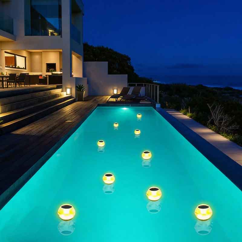 Luce Solare Galleggiante per P - Pool Light Solar Rechargeable recensione e prezzo
