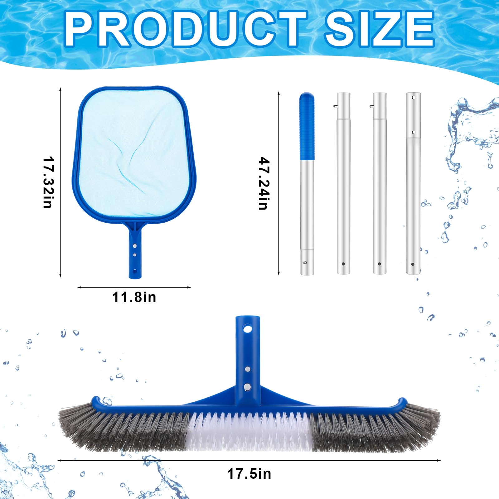 Set da 3 pezzi per la pulizia  - Pool Skimmer Net recensione e prezzo