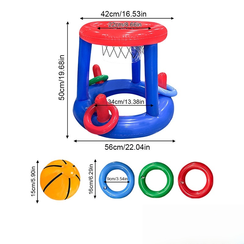 Set di Giochi Gonfiabili per P - Pool Float Ring Inflatable recensione e prezzo
