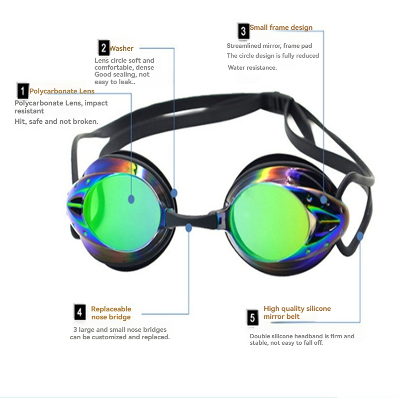 Occhialini da nuoto profession - Swim Goggles Anti Fog Uv recensione e prezzo