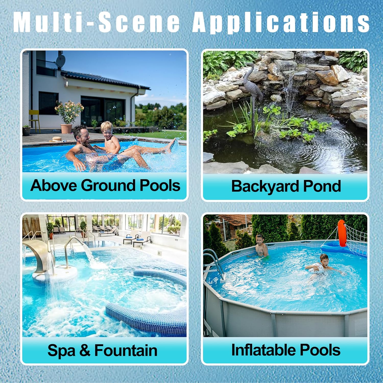 Aspirapolvere per piscina da 6 - Pool Vacuum Manual recensione e prezzo