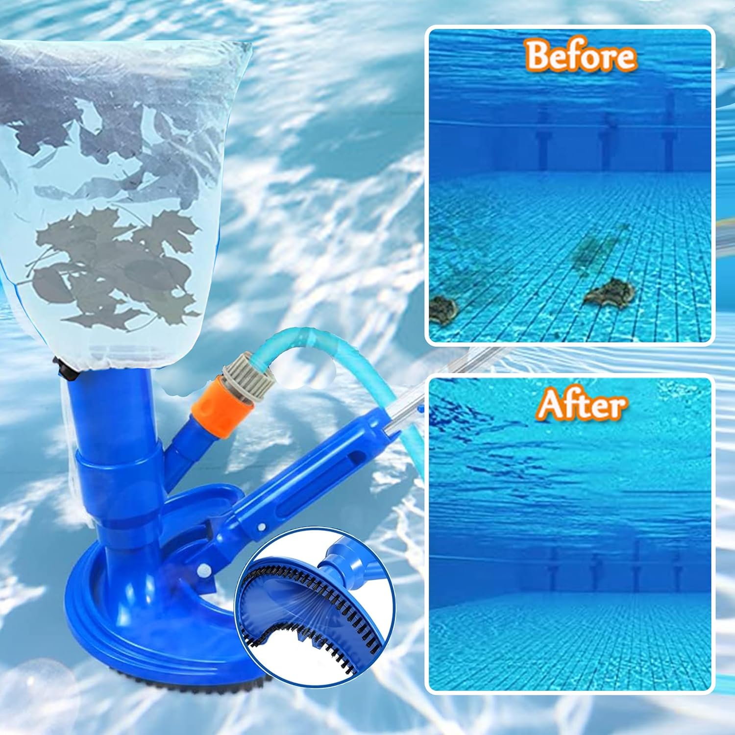 Aspirapolvere per piscina da 6 - Pool Vacuum Manual recensione e prezzo